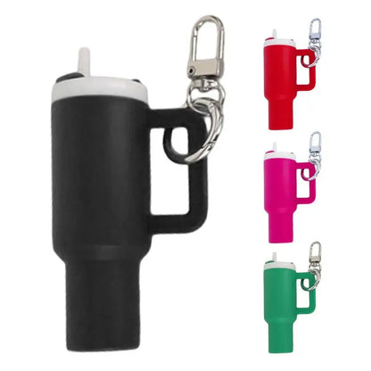 Mini Cup Keychain Mini Tumbler Keychain Cute Tumbler Key Ring Handbag Charms Key Ring for Stanley Water Bottle Accessories