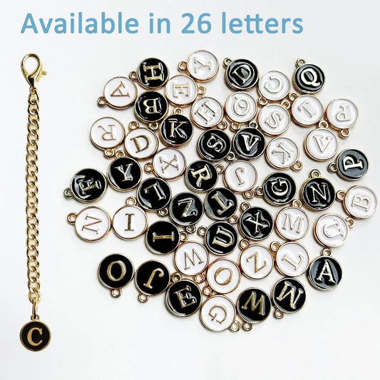 1 PC Letter Charm Accessories for Stanley Cup Initial Name ID Personalized Handle Charm for Stanley Tumbler Cup Accessories DIY